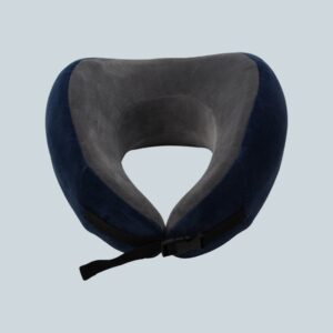 Polyester Portable Travel Memory Neck Pillow