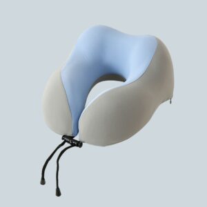 Travel pillow suitable for airplane, train and car