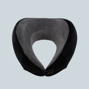 Soft ergonomic memory foam neck pillow