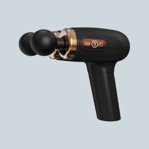 Double-headed handheld deep fascia massage gun