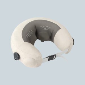 Smart charging electric inflatable U neck pillow