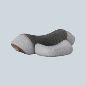 Hot compress vibration spine support massage pillow