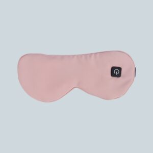Comfortable silk heated eye massager