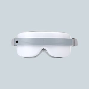 Electric heated eye massager